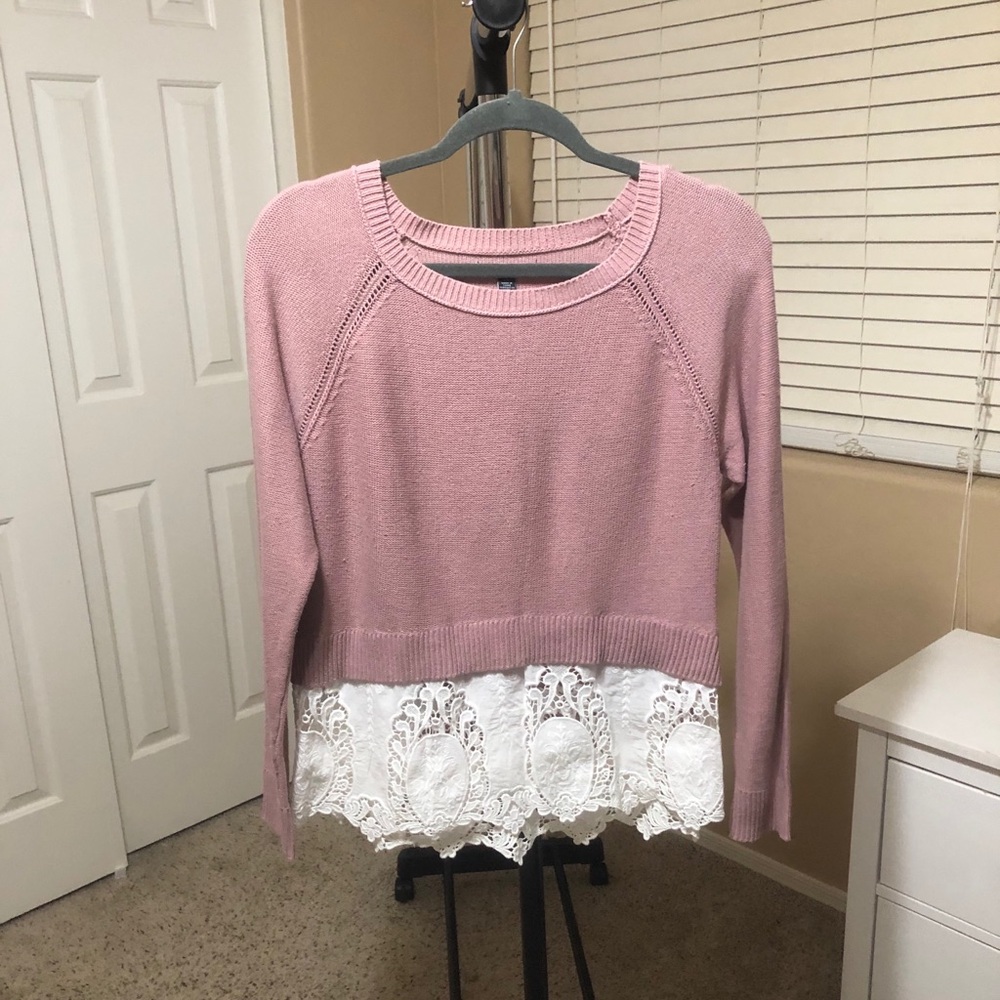 AE Layered Look Sweater